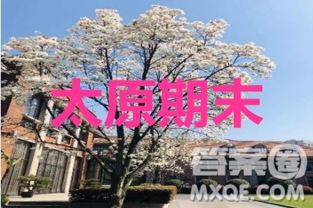 太原市2019-2020学年第一学期高三年级期末考试理科数学试题及答案