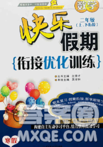 2020年快乐假期衔接优化训练寒假二年级数学人教版答案