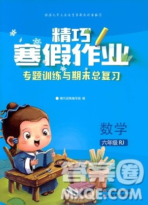 云南美术出版社2020精巧寒假作业专题训练与期末总复习六年级数学人教版答案 云南美术出版社2020精巧寒假作业专题训练与期末总复习六年级数学人教版答案