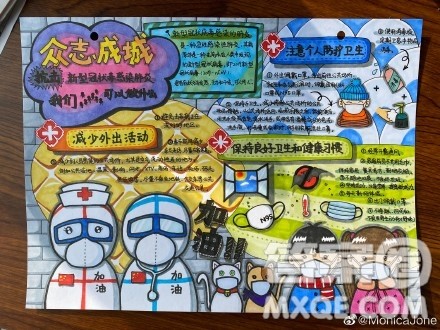 预防新型冠状病毒手抄报 新型冠状病毒预防科普手抄报 预防新型冠状病毒手抄报 新型冠状病毒预防科普手抄报