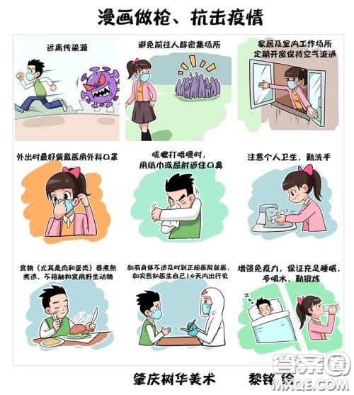 抗击疫情宣传图片 2020抗击疫情宣传图片