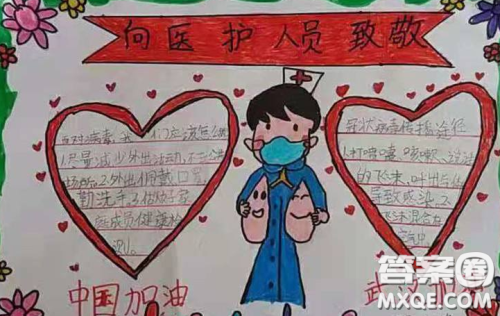 致敬疫情中的逆行者手抄报 致敬疫情中的逆行者图片