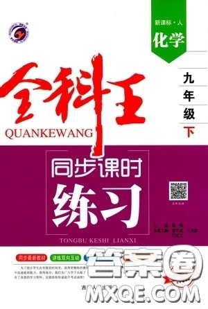 2020春全科王同步课时练习九年级化学下册新课标人教版答案