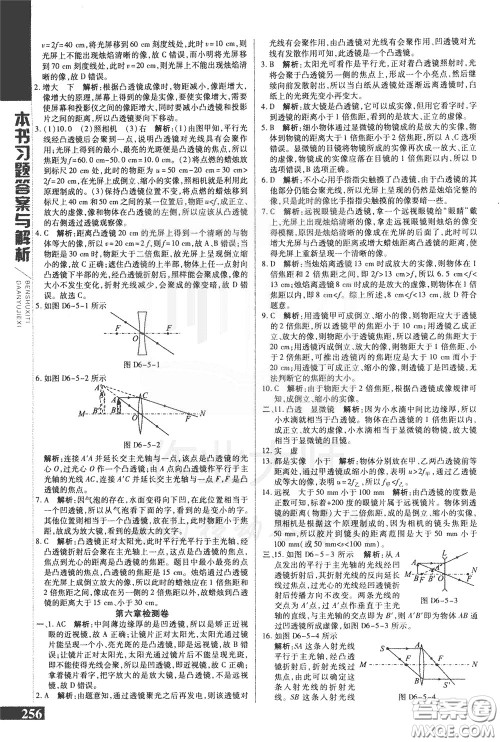 2020年万向思维倍速学习法八年级物理下BS北师大版参考答案