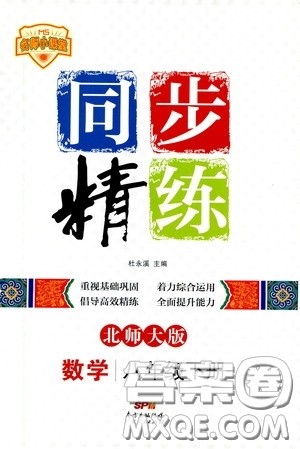 名师小课堂2020年同步精炼数学八年级下册北师大版参考答案 名师小课堂2020年同步精炼数学八年级下册北师大版参考答案