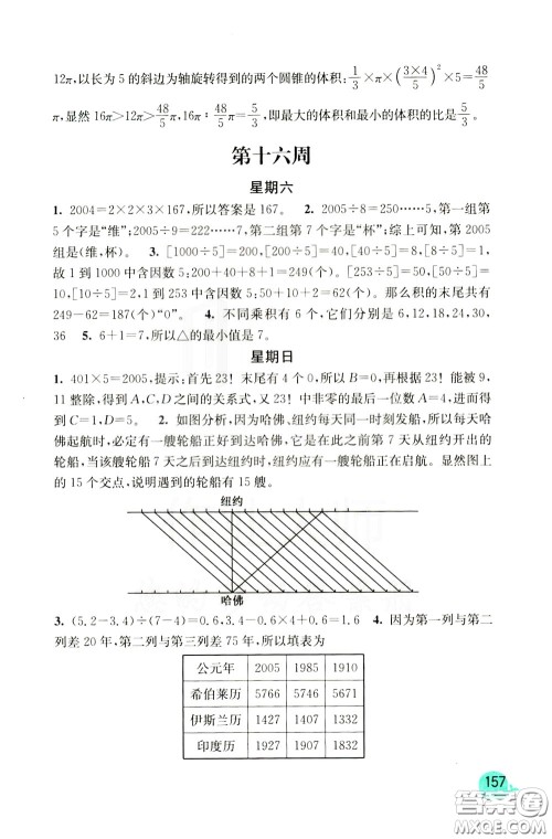 河海大学出版社2020年计算小状元小学数学6年级下册人教版参考答案