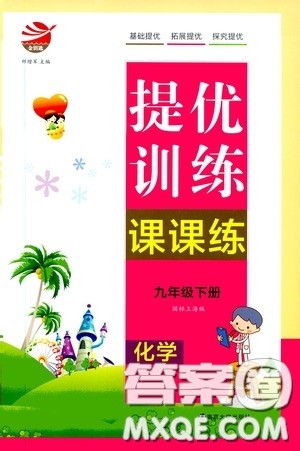 南京大学出版社2020提优训练课课练九年级化学下册国标上海版答案 南京大学出版社2020提优训练课课练九年级化学下册国标上海版答案