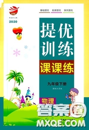 南京大学出版社2020提优训练课课练九年级物理下册课标江苏版答案