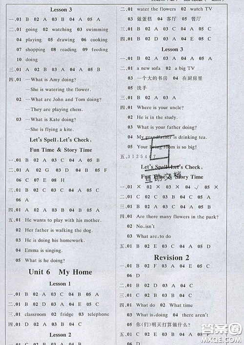 2020春新版1加1轻巧夺冠课堂直播三年级英语下册人教版一起答案 2020春新版1加1轻巧夺冠课堂直播三年级英语下册人教版一起答案