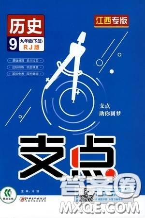 2020年支点历史九年级下册RJ版人教版江西专版参考答案