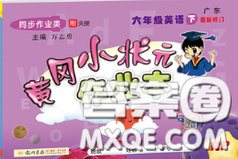 人教版广东专版2020新版黄冈小状元作业本六年级英语下册答案 人教版广东专版2020新版黄冈小状元作业本六年级英语下册答案