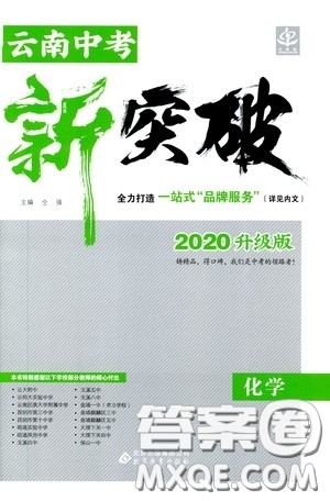 2020升级版云南中考新突破化学参考答案 2020升级版云南中考新突破化学参考答案