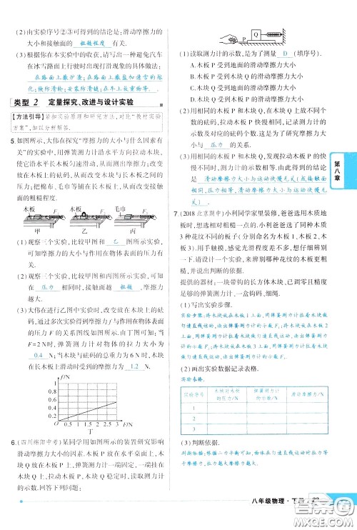 状元成才路2020年状元导练八年级下册物理人教版参考答案 状元成才路2020年状元导练八年级下册物理人教版参考答案