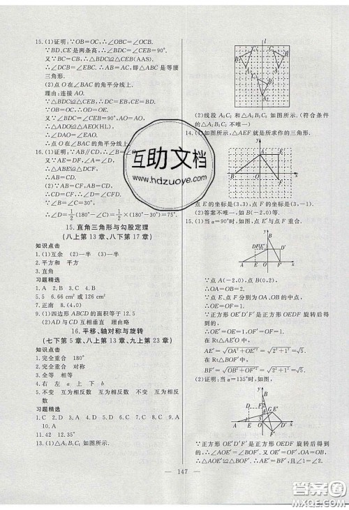 2020自主训练九年级数学下册人教版答案