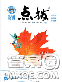 吉林教育出版社2020春特高级教师点拨七年级数学下册人教版答案