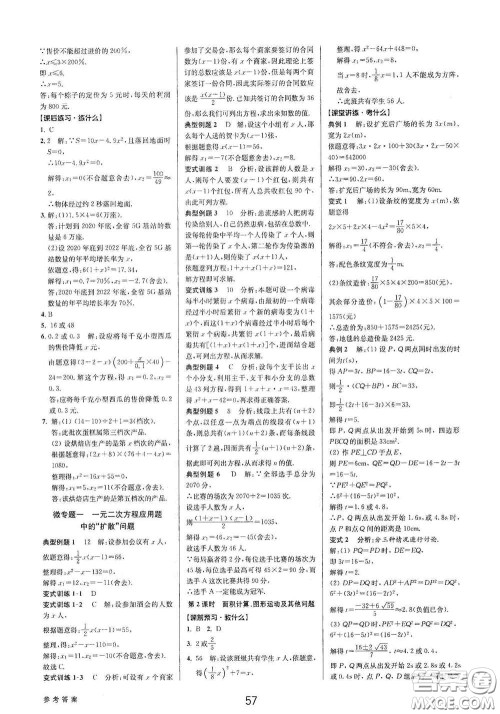 天津科学技术出版社2020初中新学案优化与提高八年级数学下册A版答案