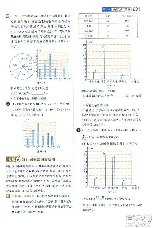 2020年王后雄初中教材完全解读七年级下册数学ZJSX浙教版参考答案