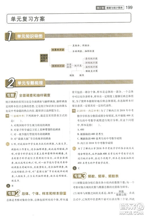 2020年王后雄初中教材完全解读七年级下册数学ZJSX浙教版参考答案 2020年王后雄初中教材完全解读七年级下册数学ZJSX浙教版参考答案