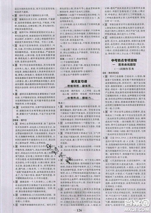 2020新版世纪金榜金榜学案八年级生物下册人教版答案 2020新版世纪金榜金榜学案八年级生物下册人教版答案