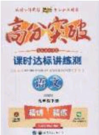 2020年高分突破课时达标讲练测九年级化学下册人教版答案