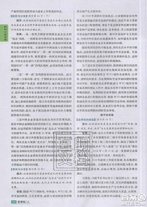 吉林人民出版社2020春尖子生学案九年级道德与法治下册人教版答案 吉林人民出版社2020春尖子生学案九年级道德与法治下册人教版答案