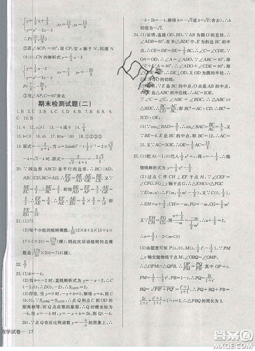 2020乐学课堂课时学讲练九年级化学下册人教版答案