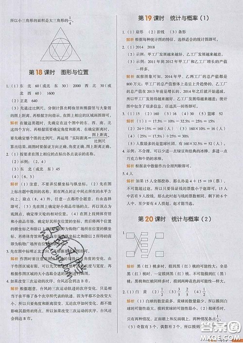 2020新版一本我爱写作业小学数学六年级下册人教版答案 2020新版一本我爱写作业小学数学六年级下册人教版答案