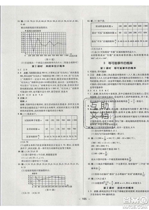 2020春综合应用创新题典中点七年级数学下册鲁教版五四制答案 2020春综合应用创新题典中点七年级数学下册鲁教版五四制答案