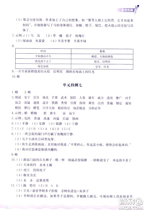 2020年小学语文一课四练三年级下册R版人教版参考答案 2020年小学语文一课四练三年级下册R版人教版参考答案