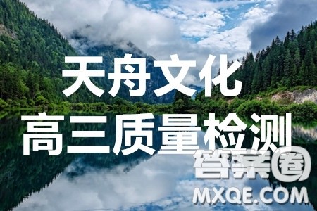 天舟文化2020年3月全国高三质量检测理科数学试题及答案