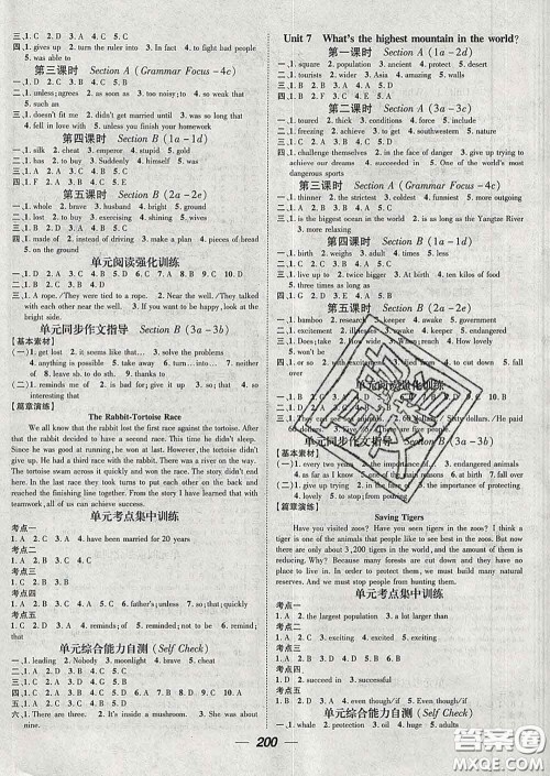 江西教育出版社2020春季名师测控八年级英语下册人教版安徽答案 江西教育出版社2020春季名师测控八年级英语下册人教版安徽答案