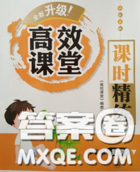 2020春季高效课堂课时精练六年级数学下册苏教版答案 2020春季高效课堂课时精练六年级数学下册苏教版答案