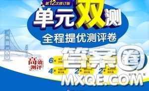 2020年单元双测全程提优测评卷数学八年级下册BSD北师大版参考答案