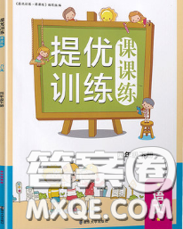 2020春金钥匙提优训练课课练四年级语文下册人教版答案