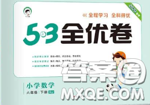 西安出版社2020新版53全优卷六年级数学下册人教版答案 西安出版社2020新版53全优卷六年级数学下册人教版答案