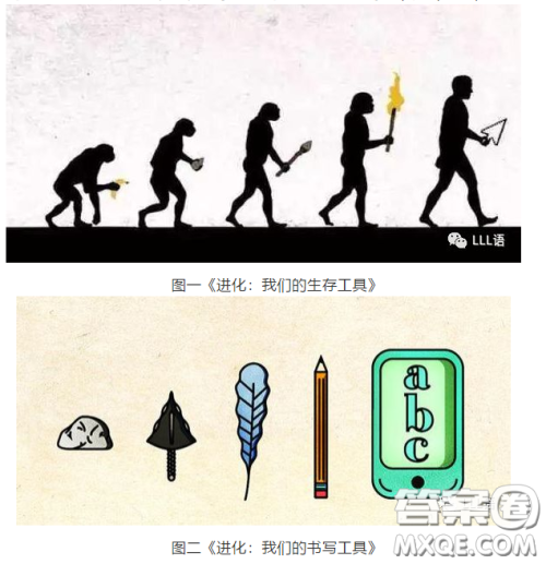 我们的生存工具和我们的书写工具进化漫画作文800字 漫画我们的生存工具和我们的书写工具进化的作文800字