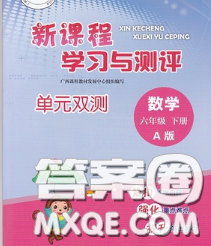 2020新版新课程学习与测评单元双测六年级数学下册A版答案 2020新版新课程学习与测评单元双测六年级数学下册A版答案
