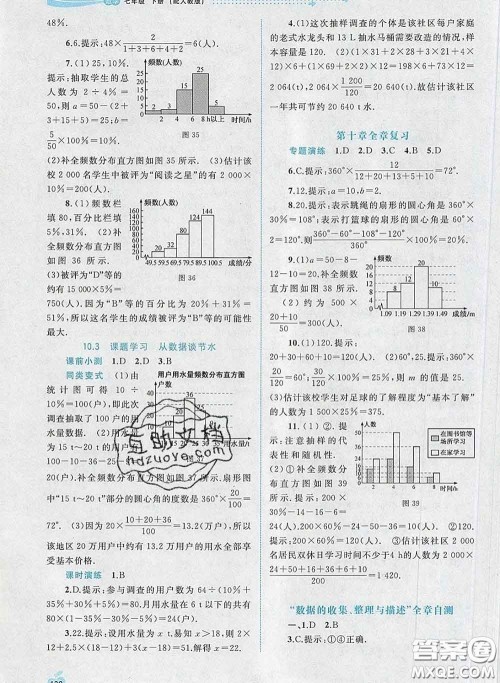 2020新版新课程学习与测评同步学习七年级数学下册人教版答案