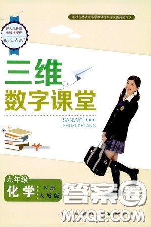 吉林教育出版社2020三维数字课堂九年级化学下册人教版答案