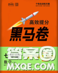 西安出版社2020新版黑马卷七年级数学下册沪科版答案