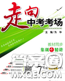 现代教育出版社2020新版走向中考考场七年级数学下册沪科版答案