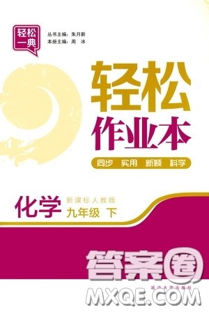 轻松一典2020轻松作业本九年级化学下册新课标人教版答案