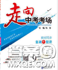 现代教育出版社2020新版走向中考考场九年级数学下册青岛版答案