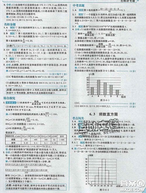 现代教育出版社2020新版走向中考考场九年级数学下册青岛版答案