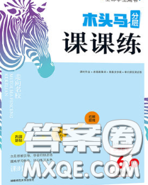 2020新版木头马分层课课练小学数学六年级下册人教版答案