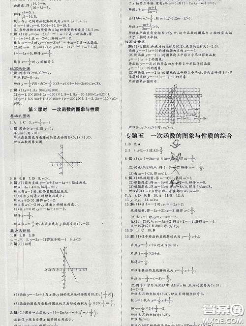 2020新版练案课时作业本八年级数学下册人教版答案