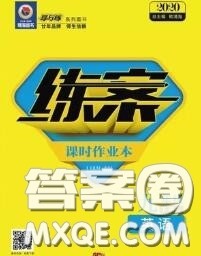 2020新版练案课时作业本九年级英语下册冀教版答案