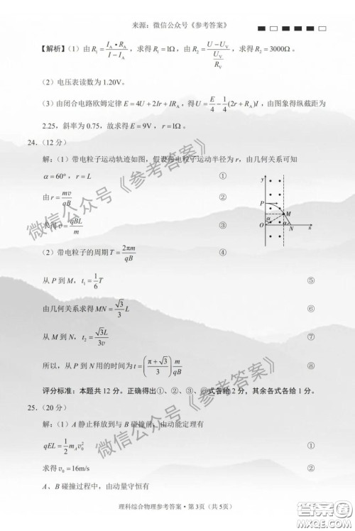 云南师大附中2020届高考适应性月考卷七理科综合答案