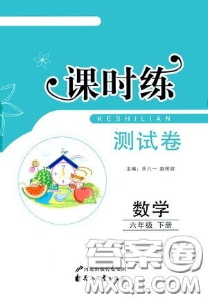 花山文艺出版社2020课时练测试卷六年级数学下册答案