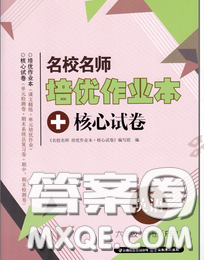 2020新版名校名师培优作业本加核心试卷六年级英语下册人教版答案 2020新版名校名师培优作业本加核心试卷六年级英语下册人教版答案